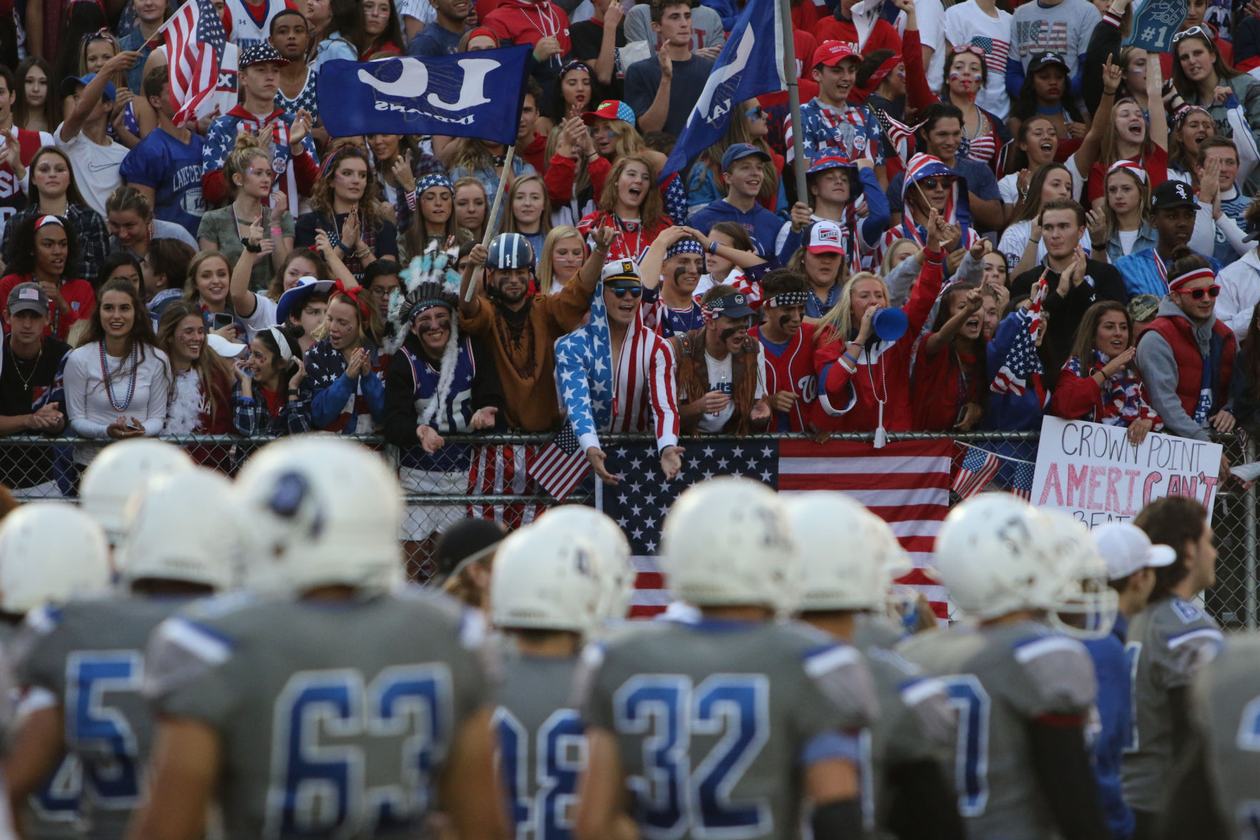 Gallery: Crown Point at Lake Central football